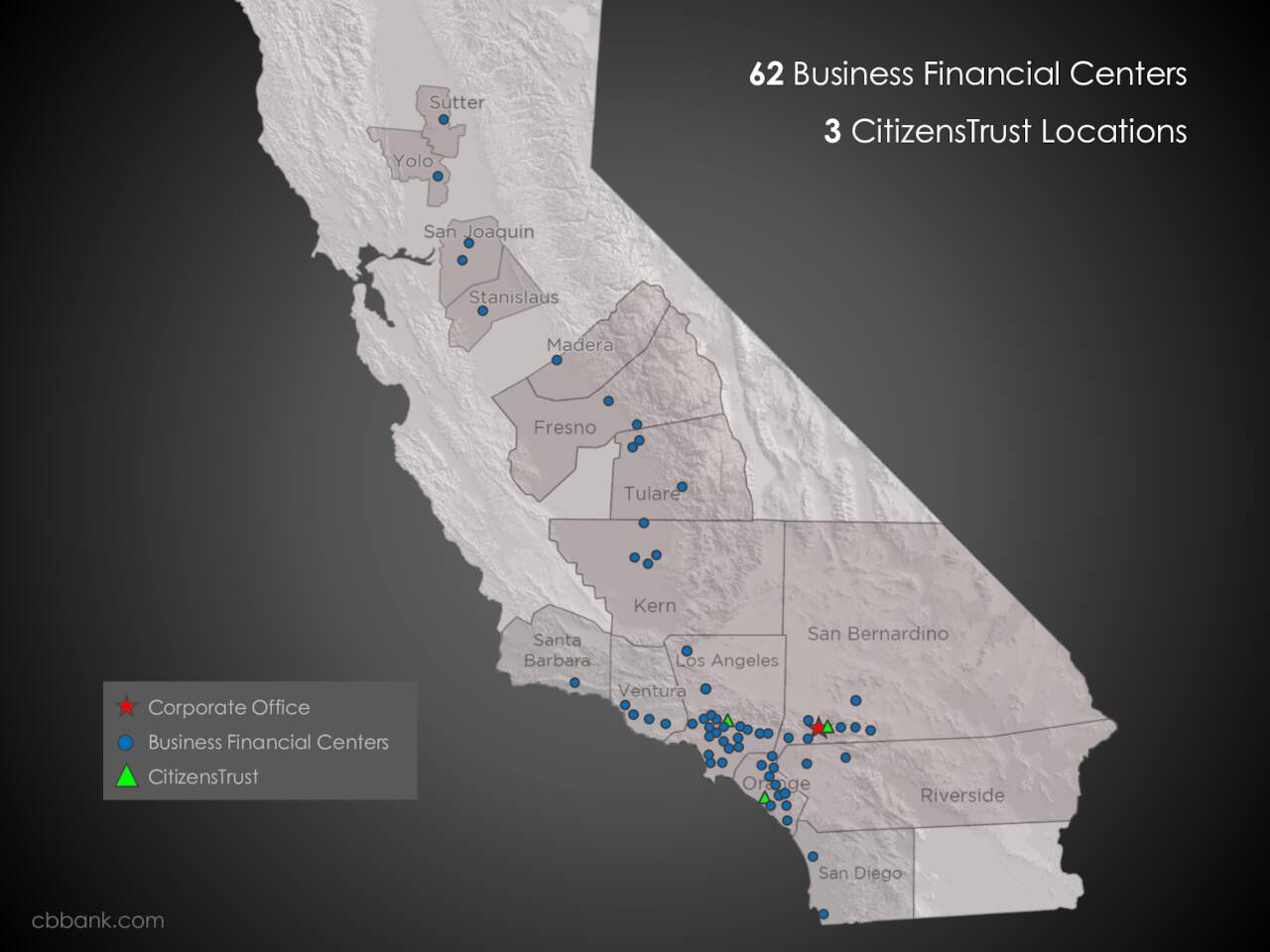 62 Business Financial Centers