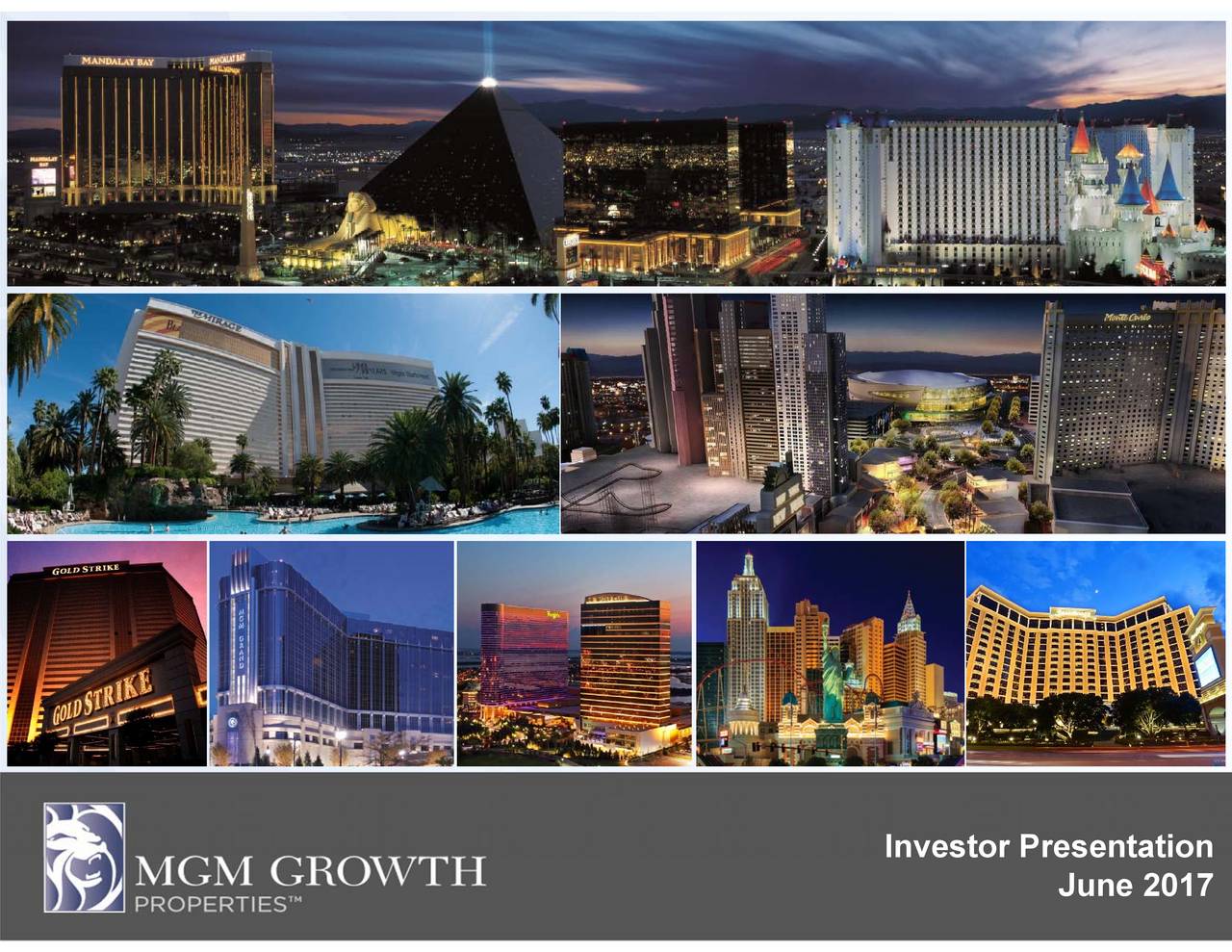 MGM Growth Properties (MGP) Presents At NAREIT's REITWeek Investor