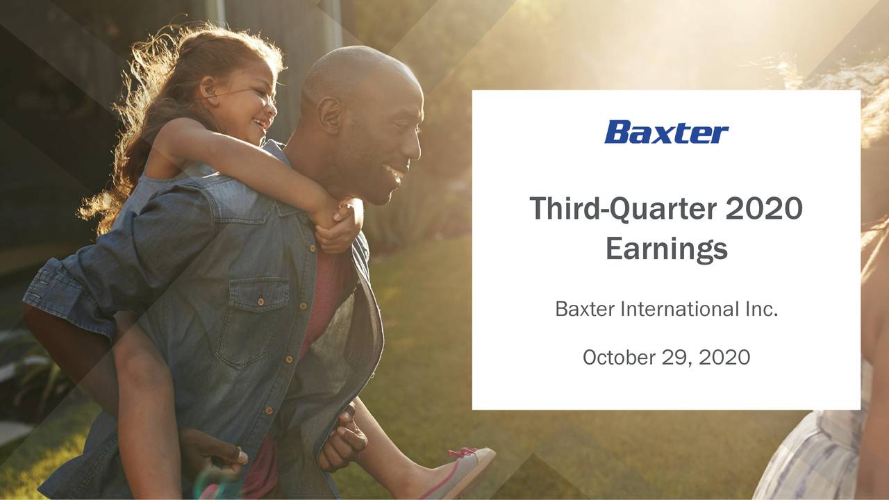 Baxter International Inc. 2020 Q3 - Results - Earnings Call ...