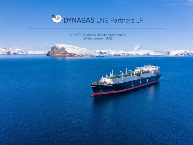 Dynagas LNG Partners LP 2022 Q2 - Results - Earnings Call Presentation ...