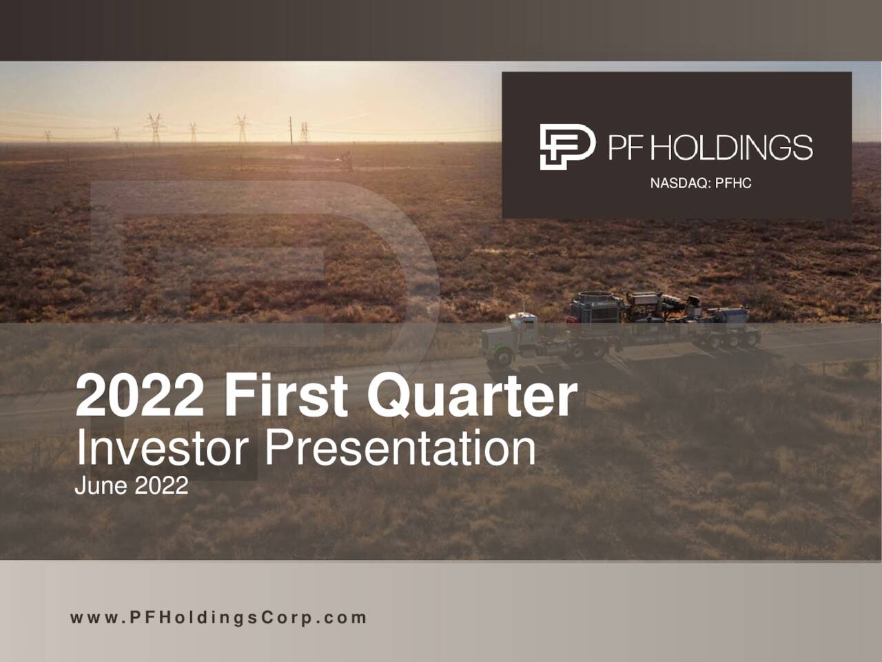 ProFrac Holding Corp. 2022 Q1 - Results - Earnings Call Presentation  (NASDAQ:ACDC) | Seeking Alpha