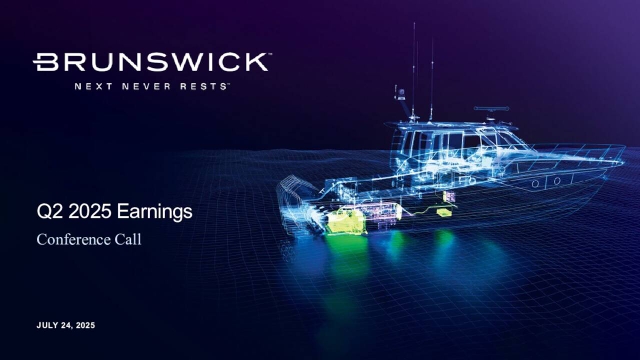 Brunswick Corporation 2025 Q2 - Results - Earnings Call Presentation ...