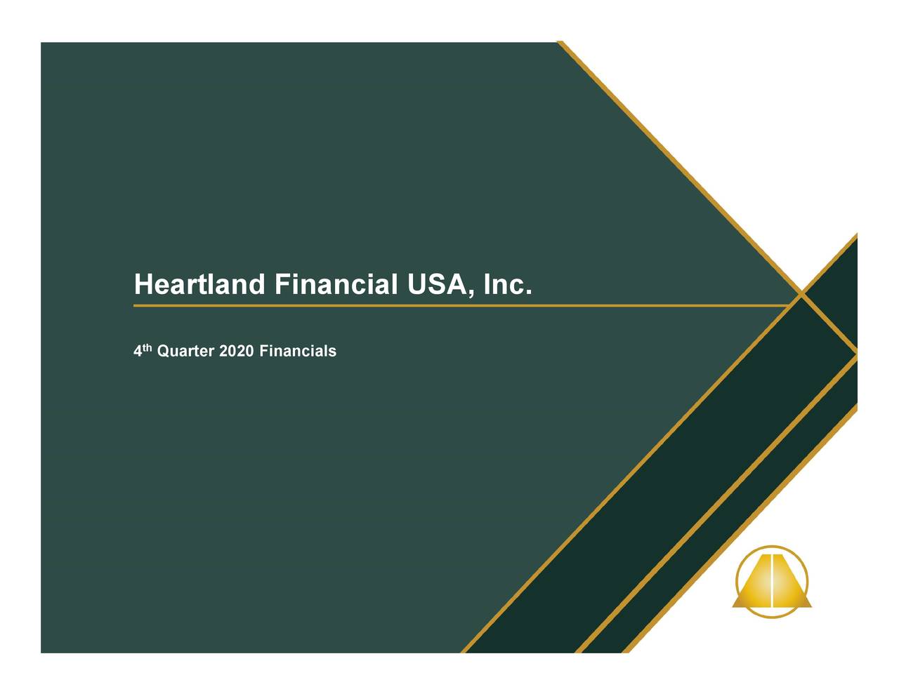 Heartland Financial USA, Inc. 2020 Q4 Results Earnings Call