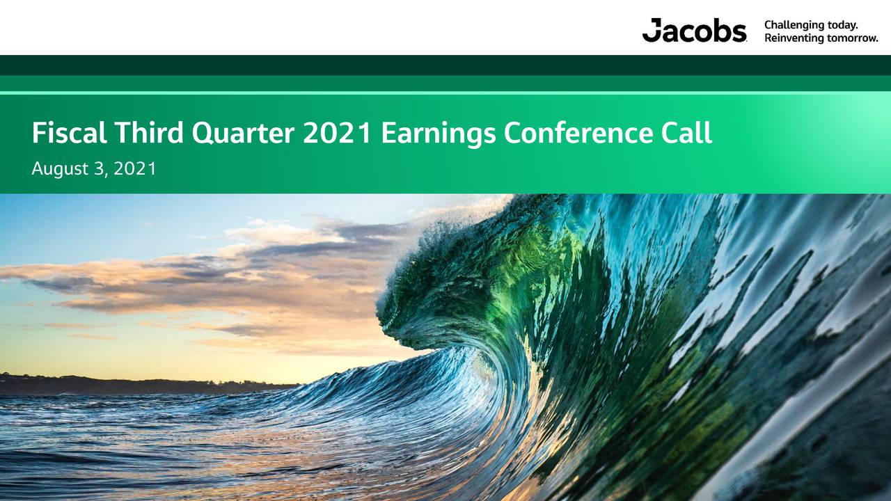 Jacobs Engineering Group Inc. 2021 Q3 - Results - Earnings Call ...