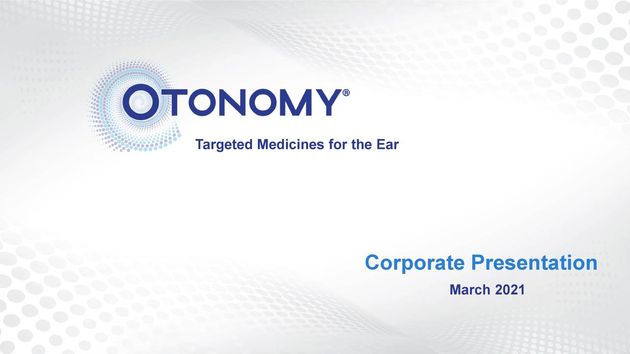 Targeted Medicines for the Ear