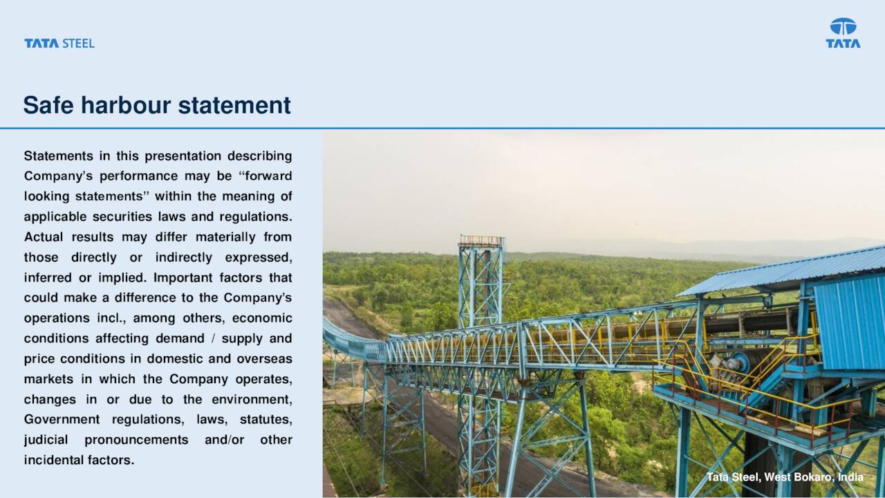 Tata Steel Limited 2023 Q3 - Results - Earnings Call Presentation  (OTCMKTS:TATLY)