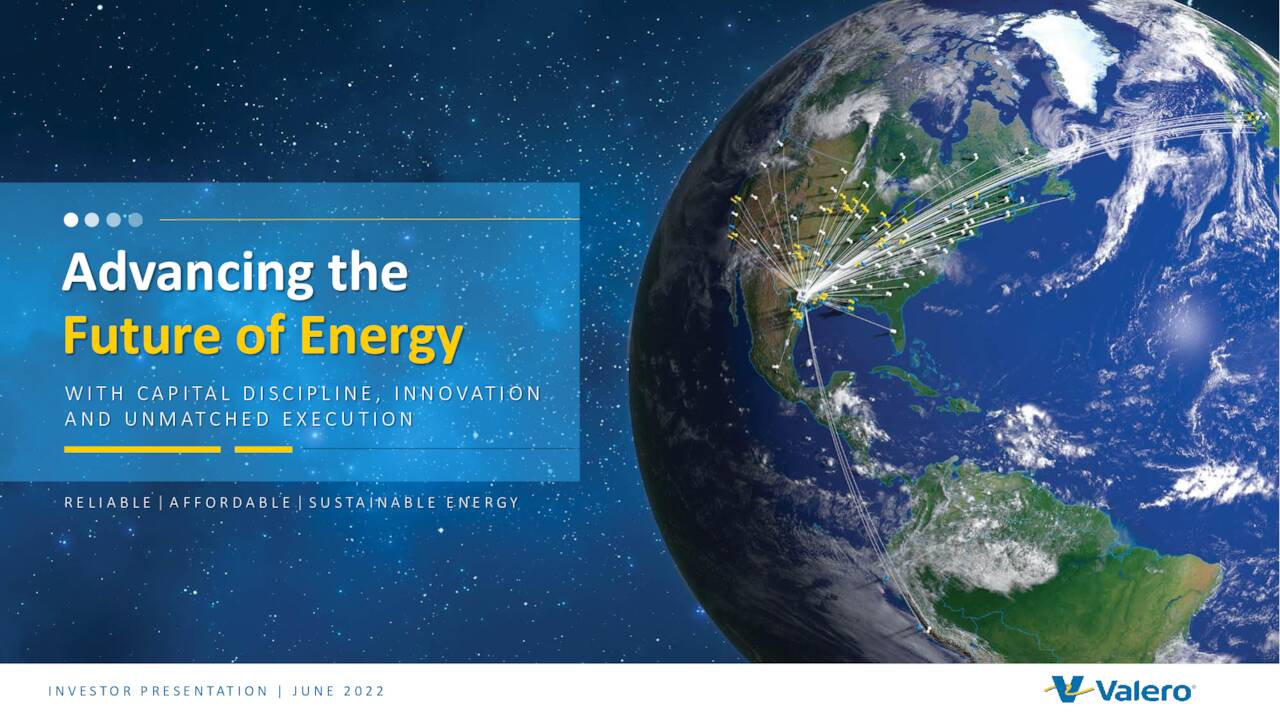 Valero Energy (VLO) Investor Presentation - Slideshow (NYSE:VLO ...