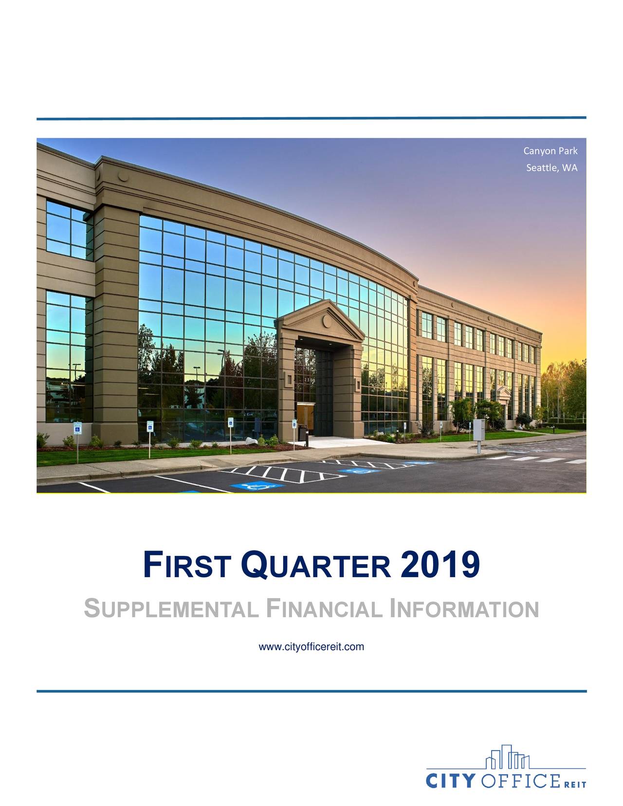 City Office REIT, Inc. 2019 Q1 - Results - Earnings Call Slides (NYSE ...