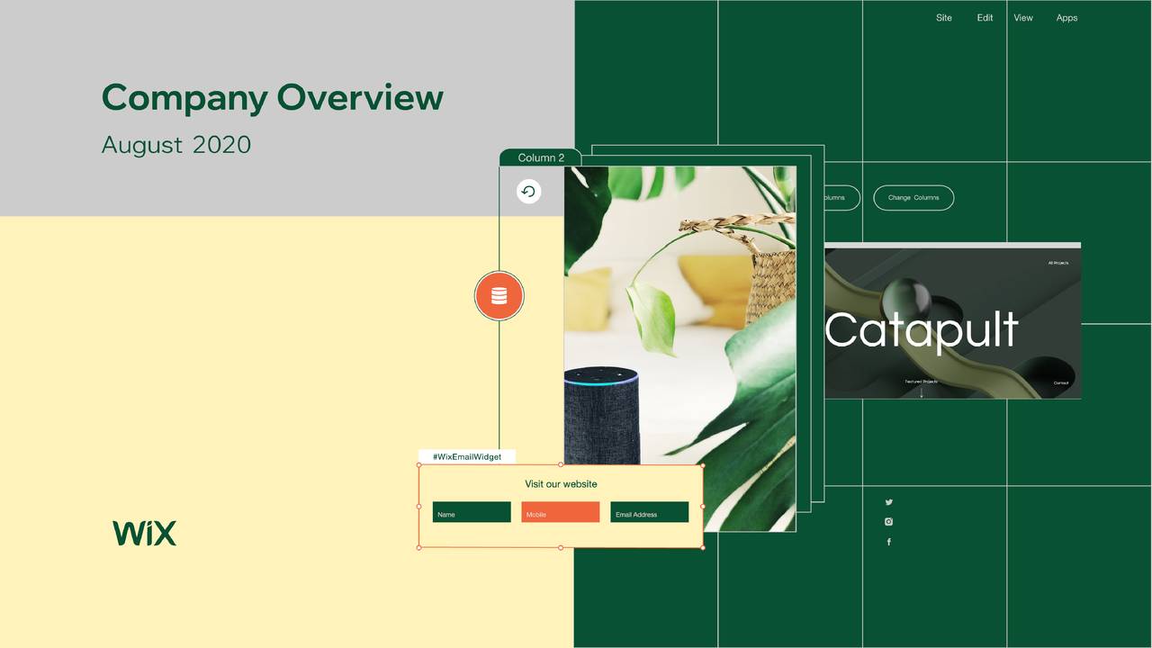 (WIX) Investor Presentation Slideshow (NASDAQWIX) Seeking