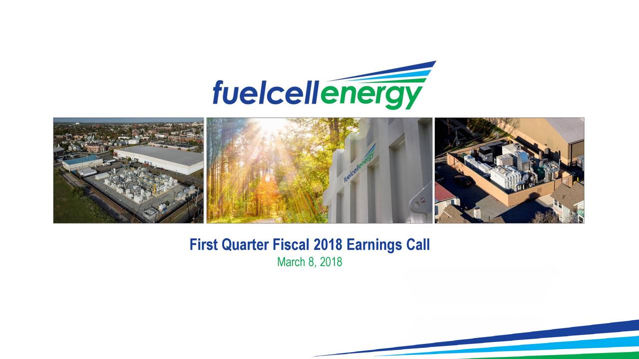 First Quarter Fiscal 2018 Earnings Call