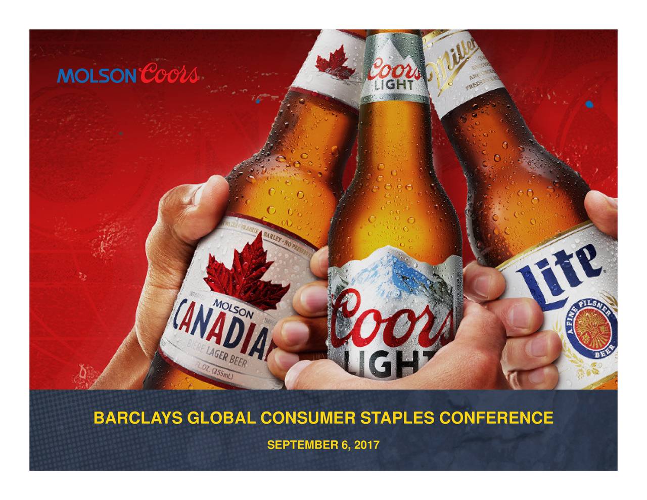 Molson Coors Brewing (TAP) Presents At The Barclays Global Consumer