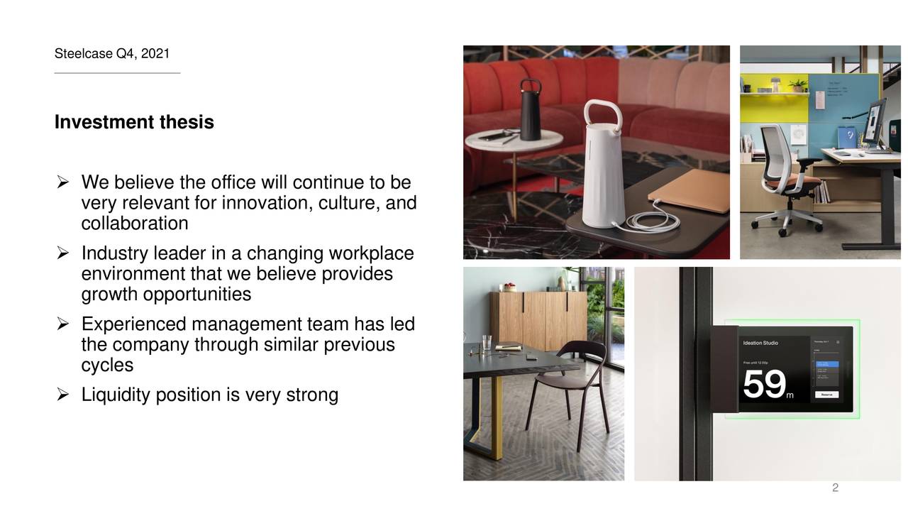 Steelcase Inc. 2021 Q4 Results Earnings Call Presentation (NYSESCS
