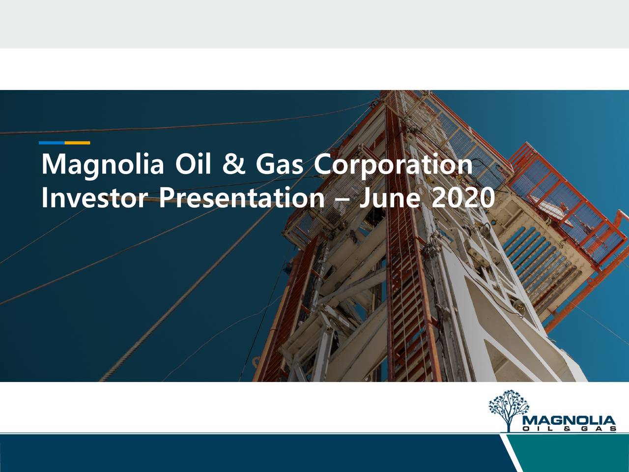 Magnolia Oil & Gas Corporation (MGY) Investor Presentation Slideshow (NYSEMGY) Seeking Alpha