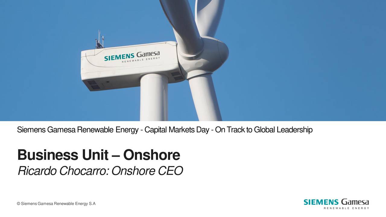 siemens gamesa company presentation