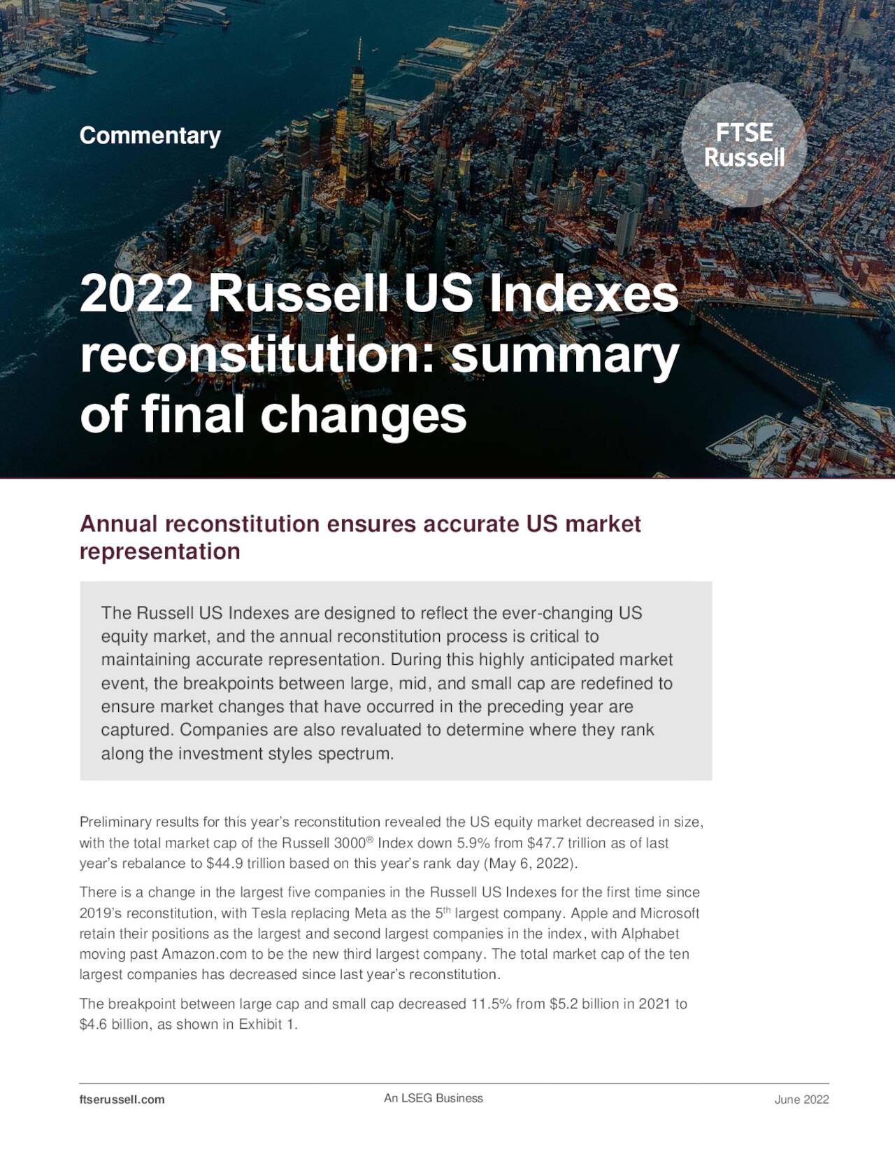 Abnormal Returns Of The Russell Index Reconstitution Anomaly Seeking