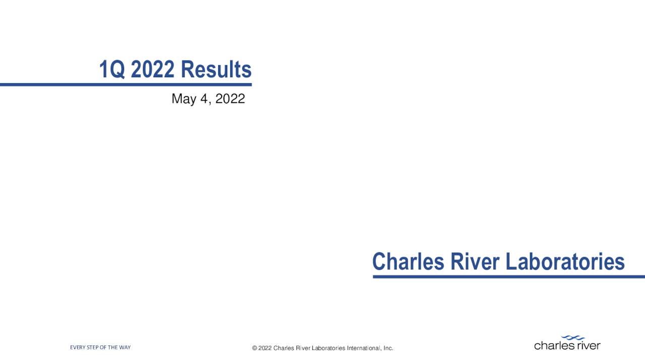 Charles River Laboratories International, Inc. 2022 Q1 - Results ...