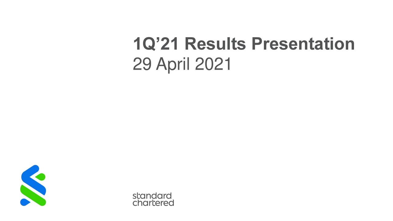 Standard Chartered PLC 2021 Q1 Results Earnings Call Presentation