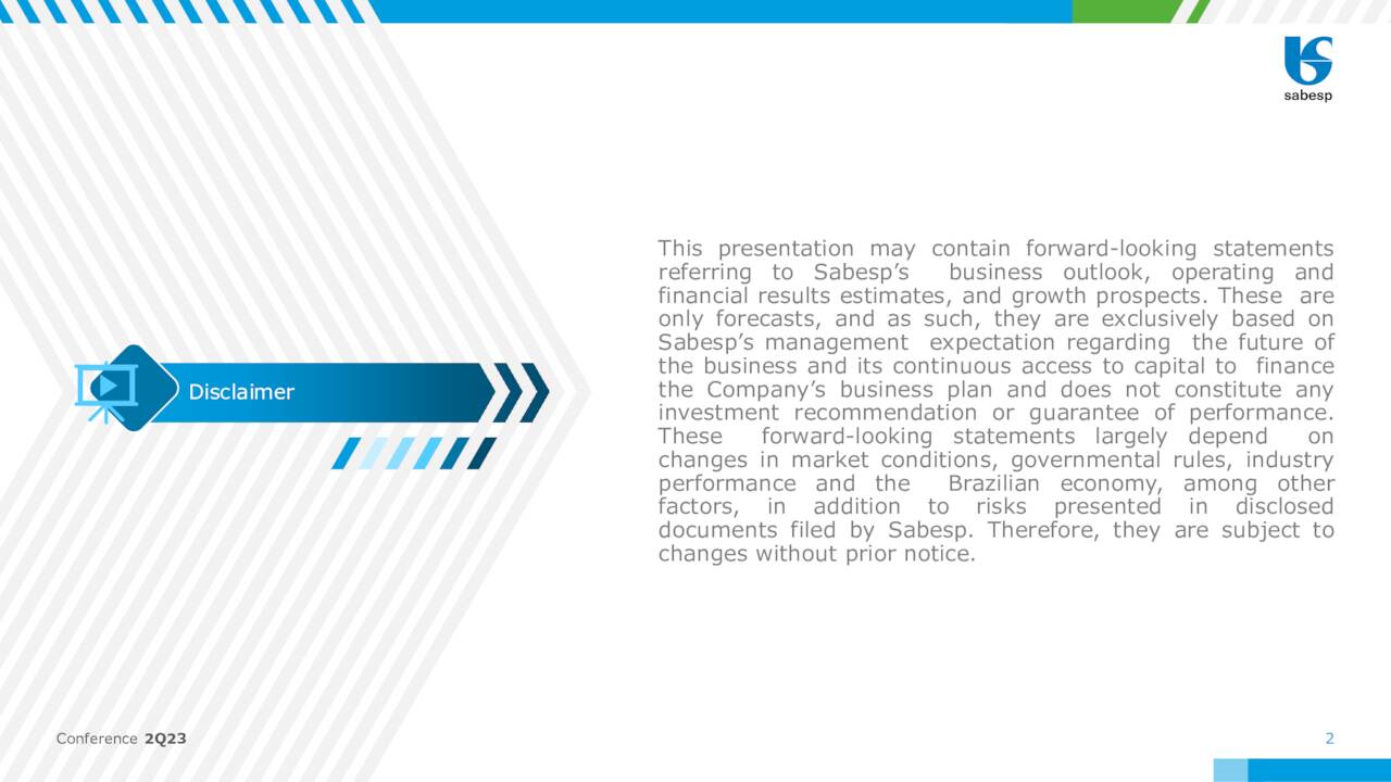 This presentation may contain forward-looking statements