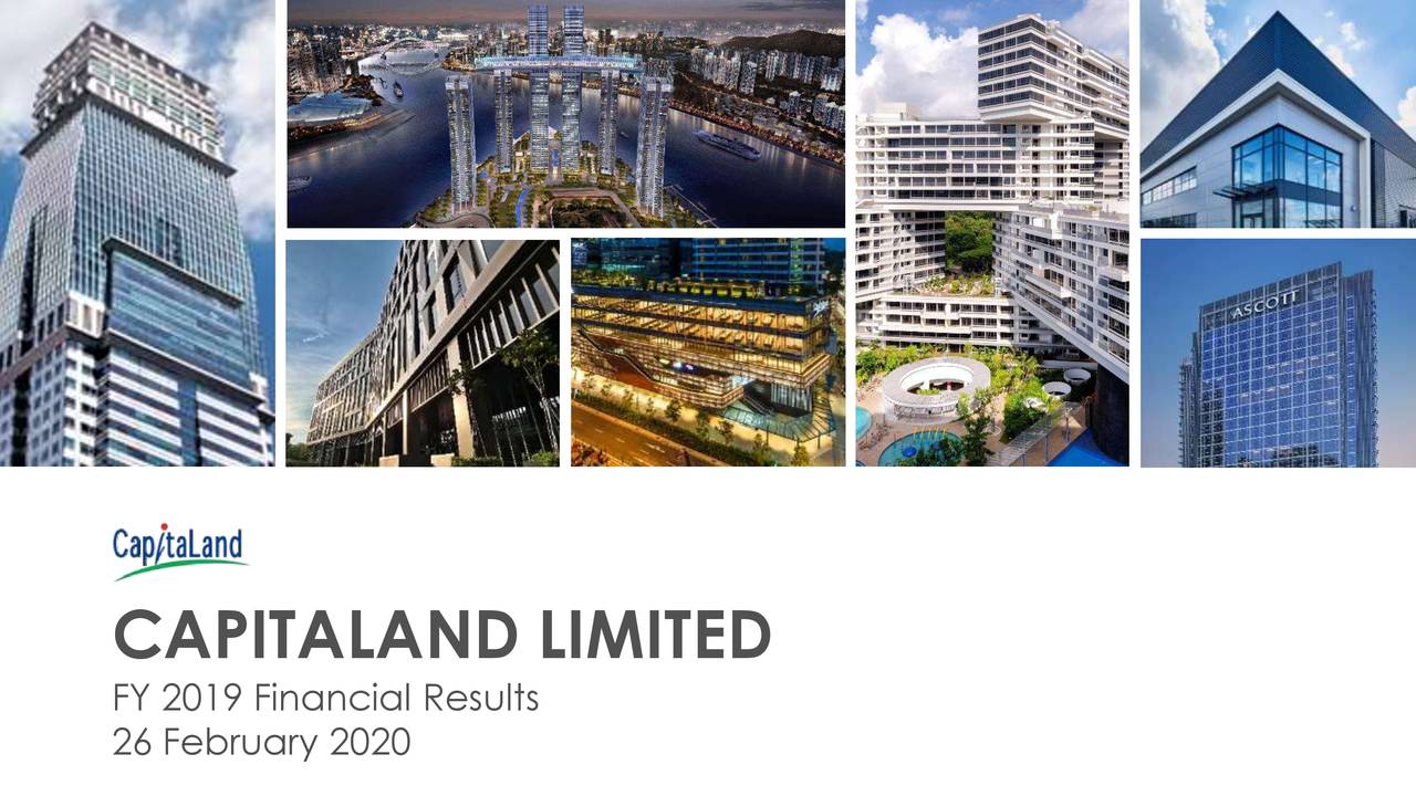 Capitaland Limited 2019 Q4 Results Earnings Call Presentation Otcmkts Clldf Seeking Alpha