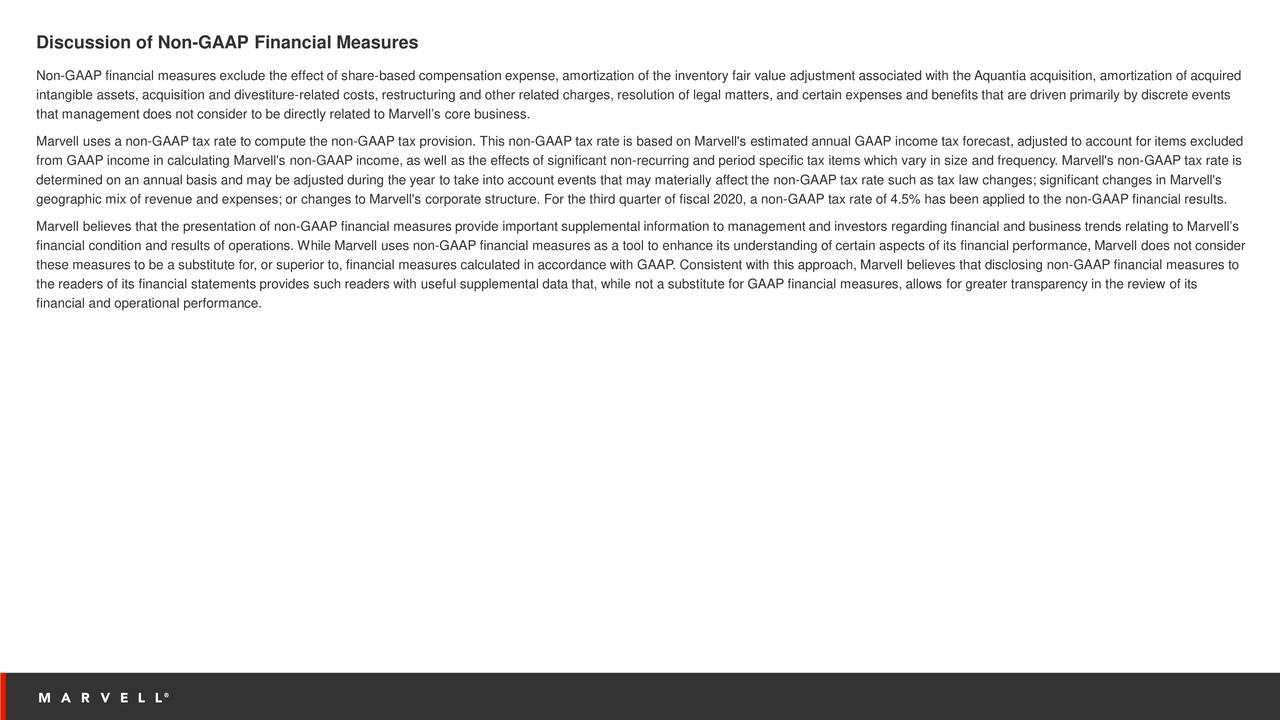 Marvell Technology Group Ltd. 2020 Q3 Results Earnings Call