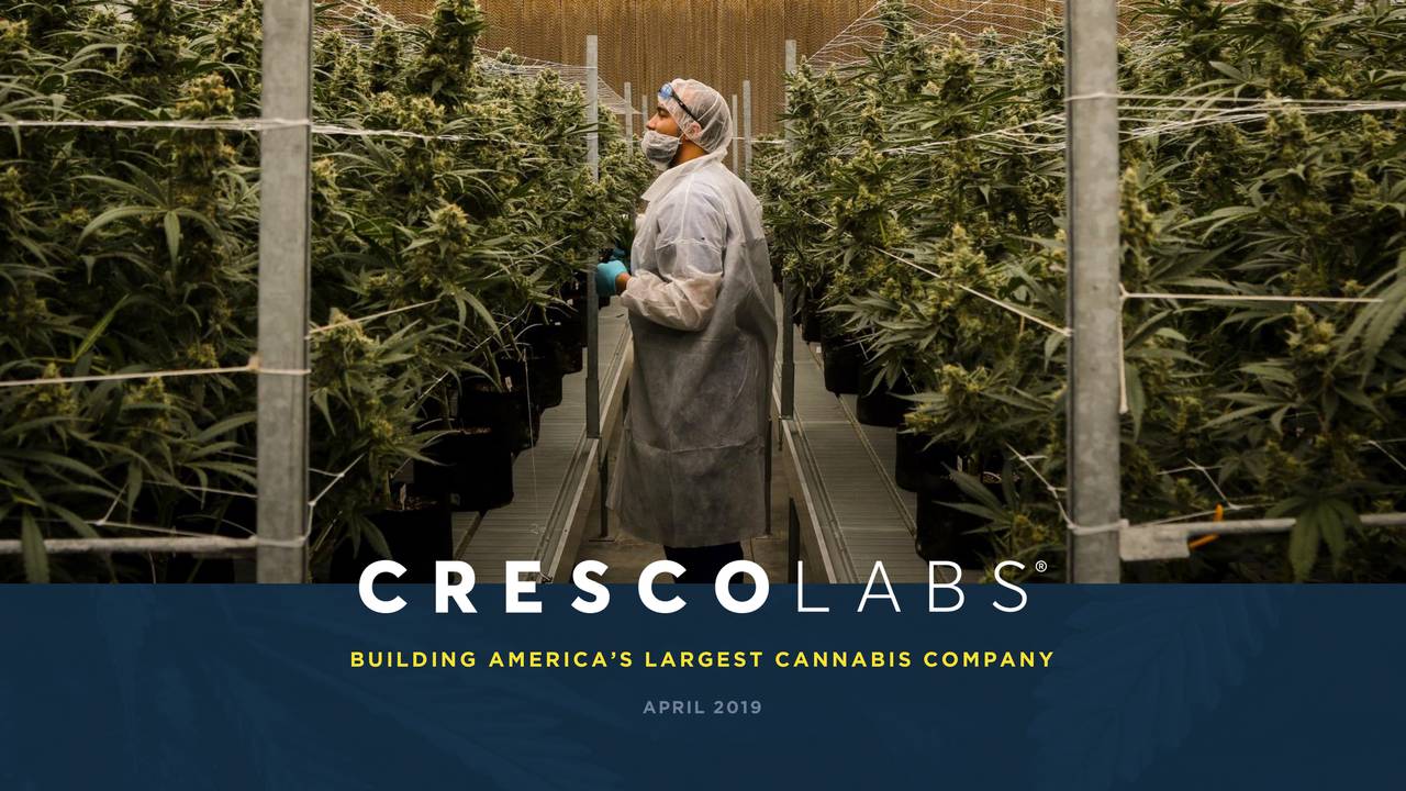 Cresco Labs Inc. 2018 Q4 Results Earnings Call Slides (OTCMKTS
