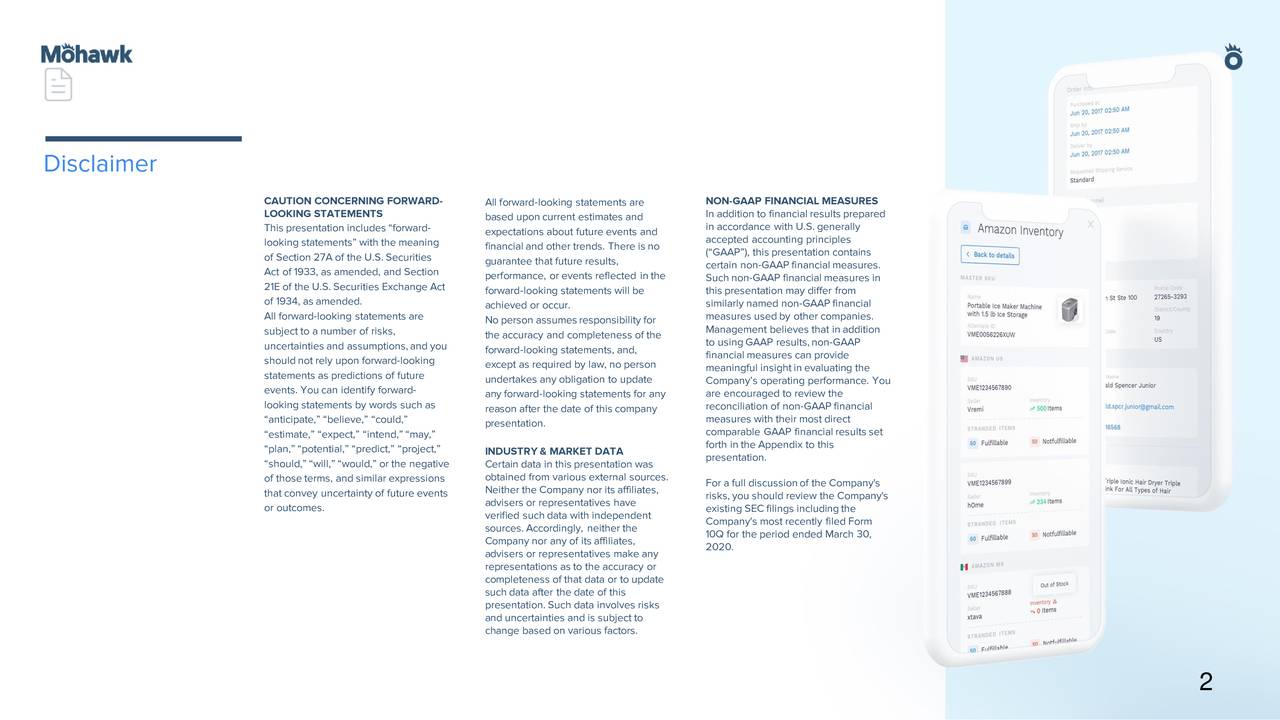 Mohawk Group Holdings, Inc. 2020 Q1 Results Earnings Call