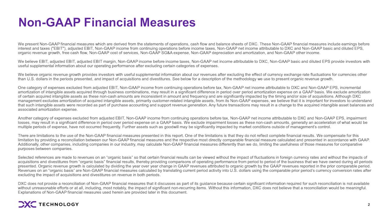 DXC Technology Company 2022 Q3 Results Earnings Call Presentation