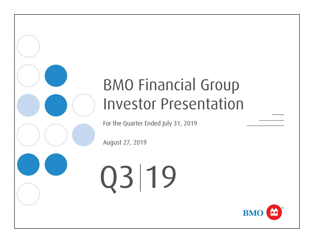 bmo earnings call