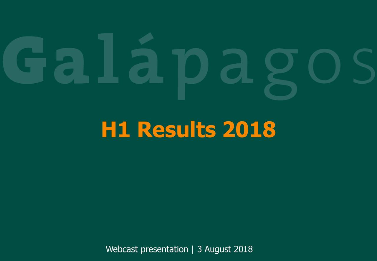 H1 Results 2018
