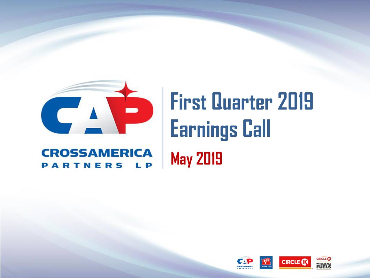 First Quarter 2019