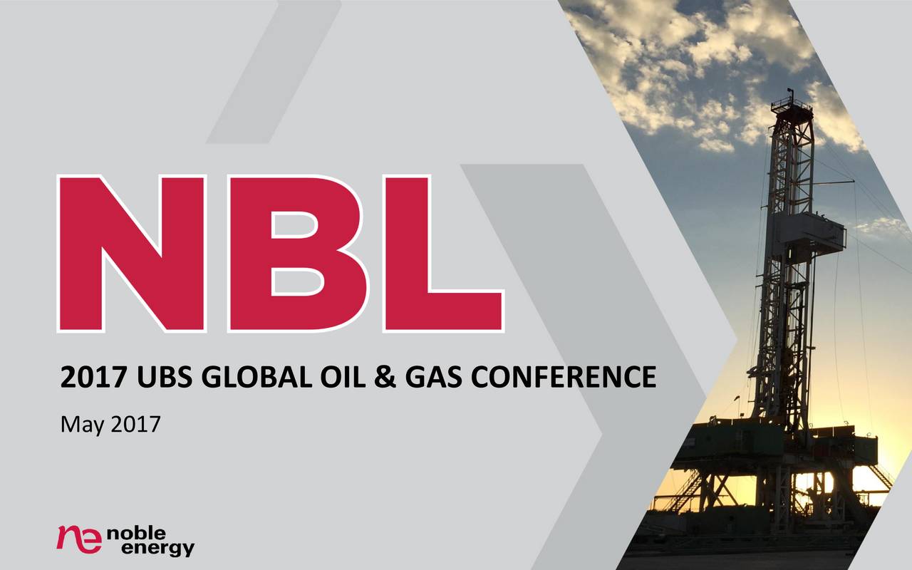 Noble Energy (NBL) Presents At UBS Global Oil and Gas Conference