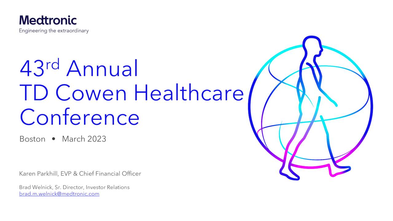 Cowen 43rd Annual Healthcare Conference (NYSEMDT) Seeking Alpha