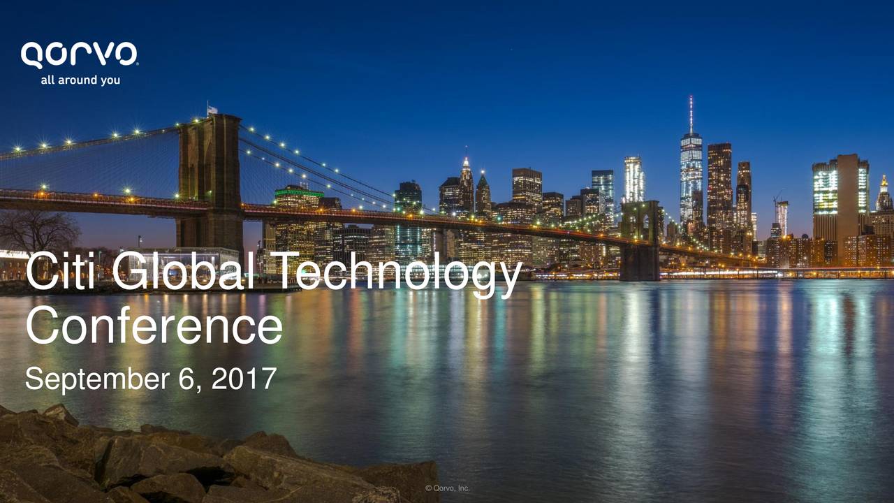 Qorvo (QRVO) Presents At Citi 2017 Global Technology Conference