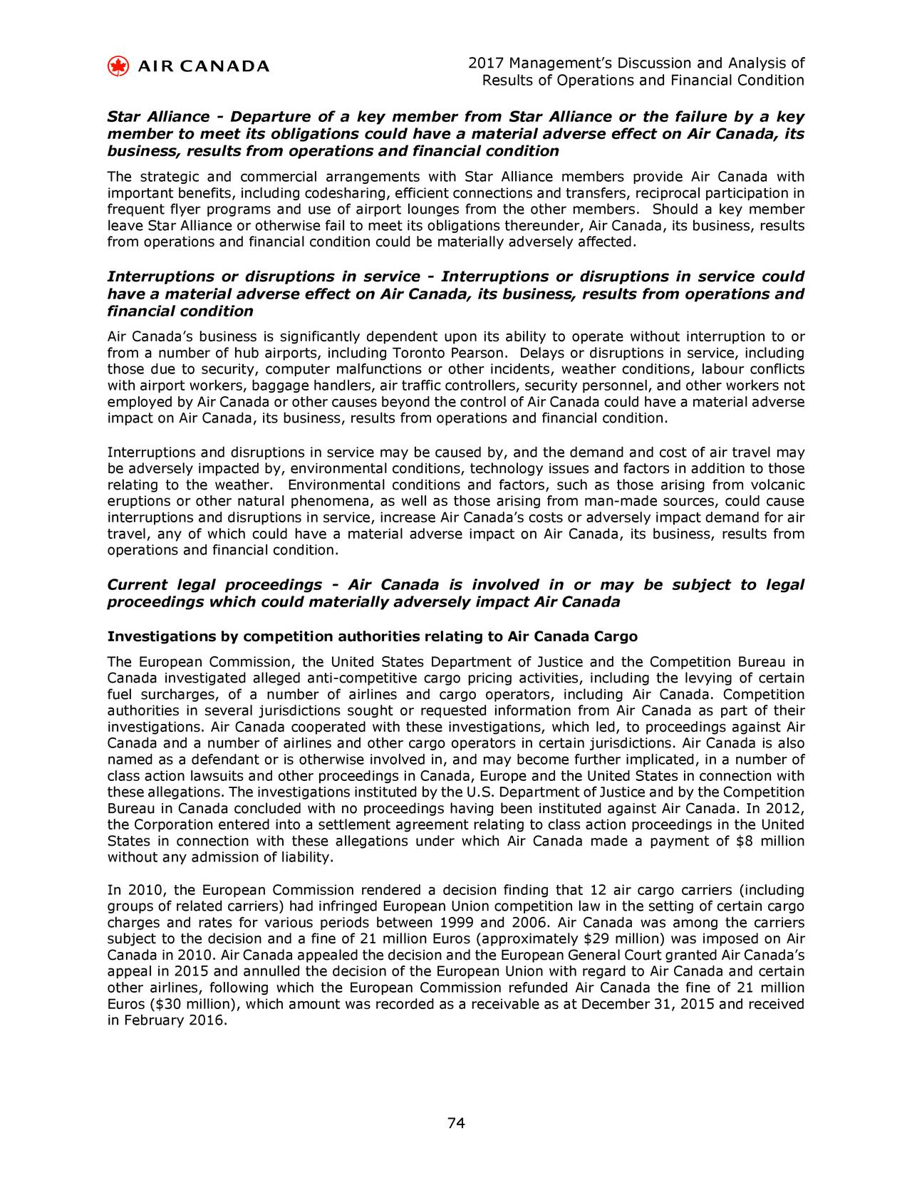 Air Canada 2017 Q4 - Results - Earnings Call Slides ...