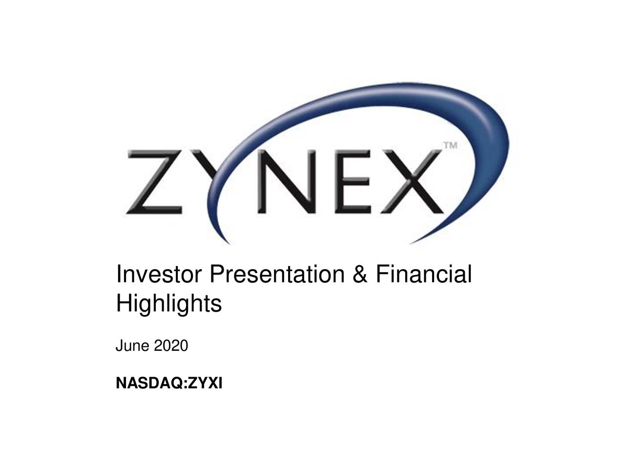 Slideshow presentation. Zynex Inc.. Zynex логотип. Zynex оборудование. Zynex акции.