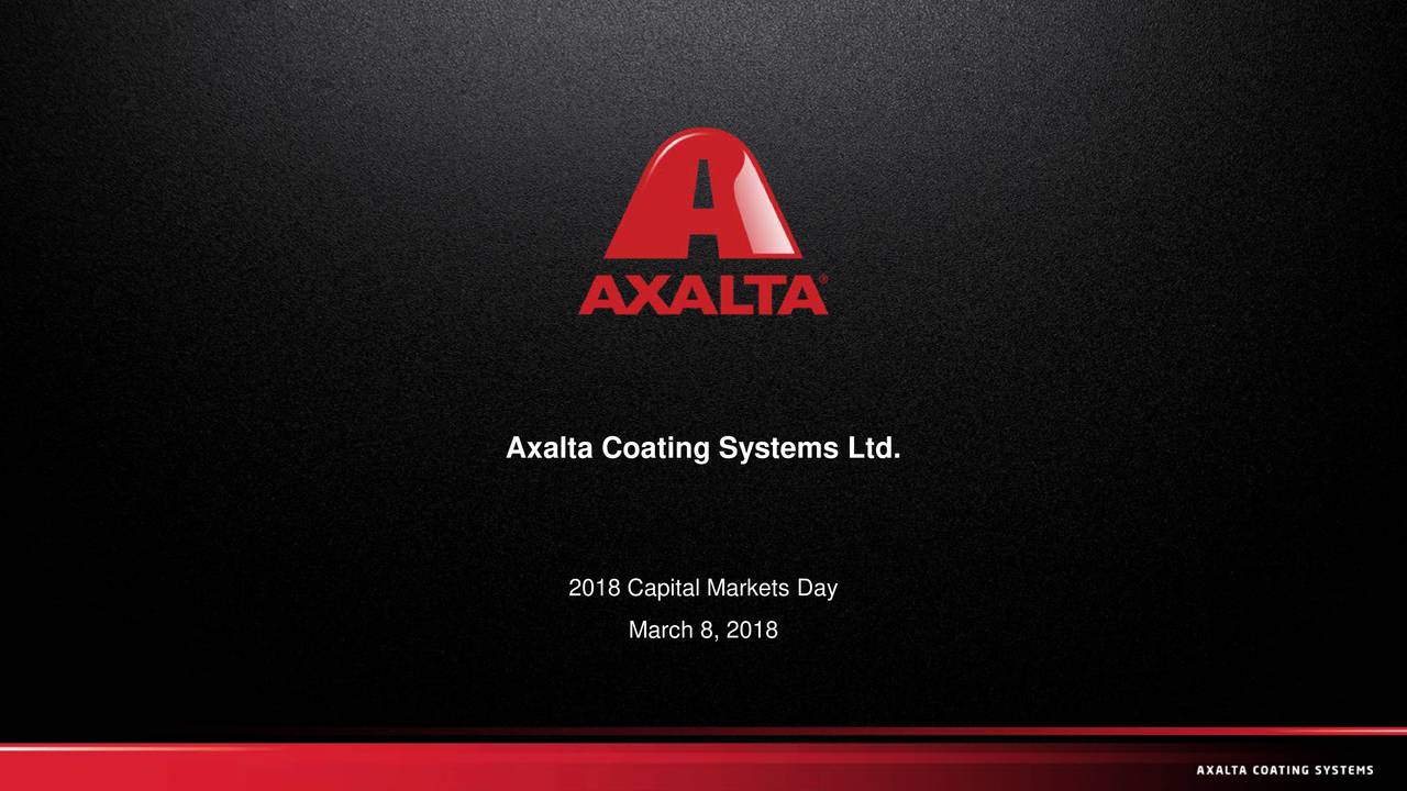 Axalta Coating Systems Ltd.