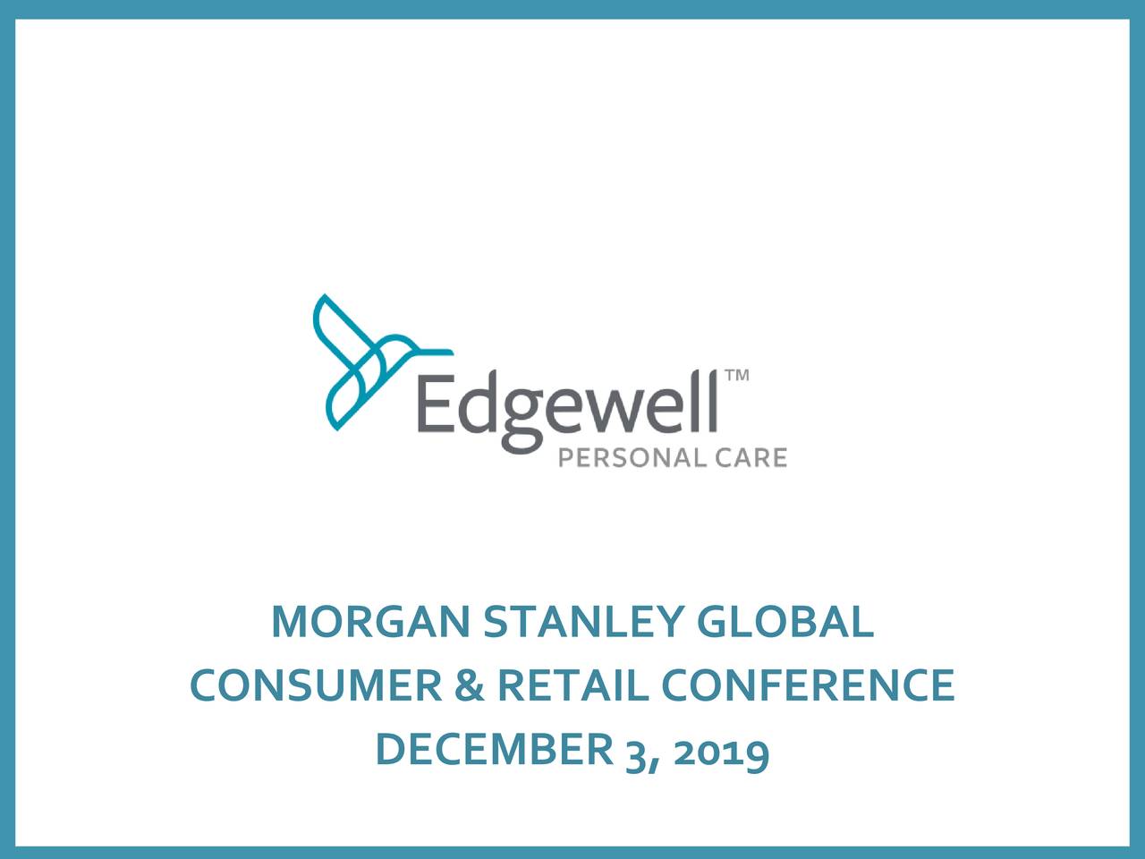 Edgewell Personal Care (EPC) Presents At Stanley Global Consumer