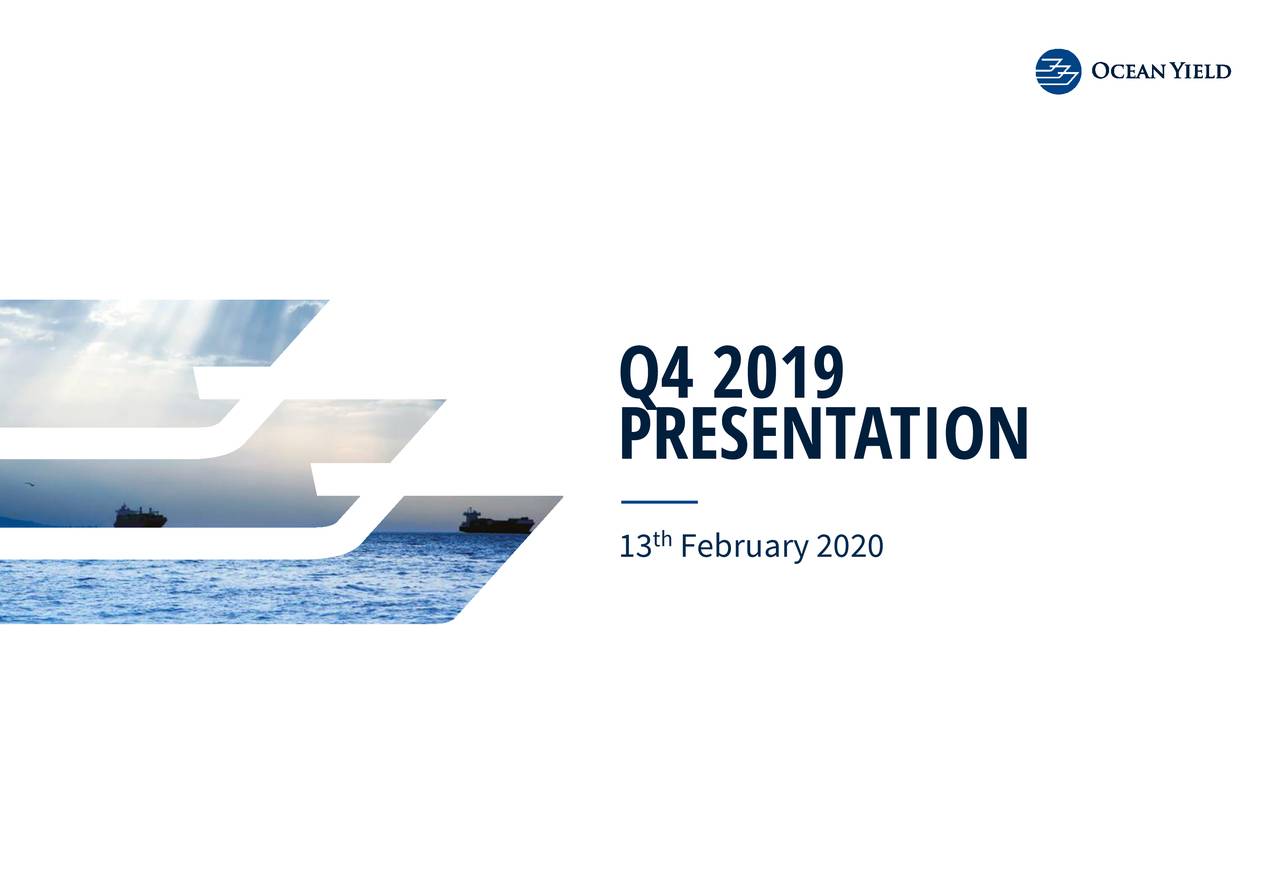 Ocean Yield ASA 2019 Q4 Results Earnings Call Presentation (OTCMKTS