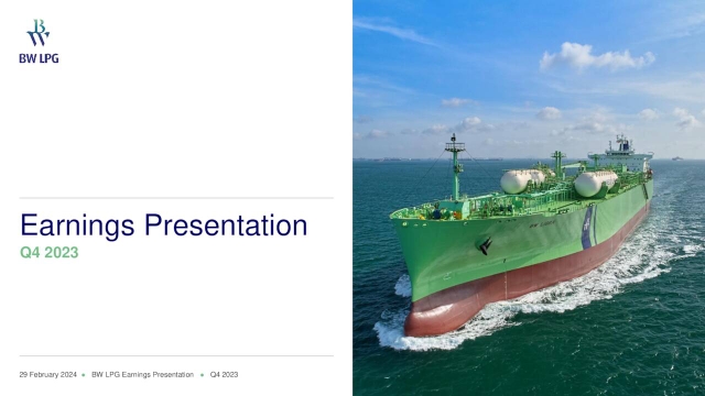 BW LPG Limited 2023 Q4 - Results - Earnings Call Presentation (NYSE ...