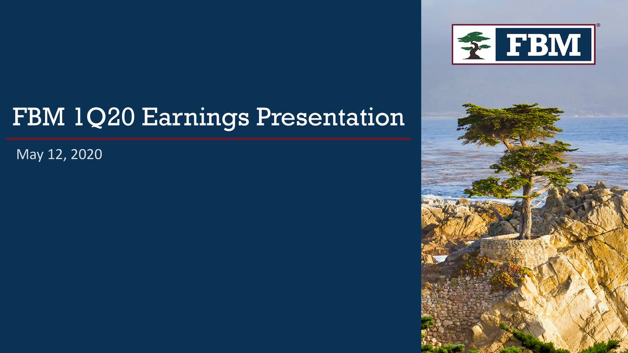 Foundation Building Materials, Inc. 2020 Q1 Results Earnings Call