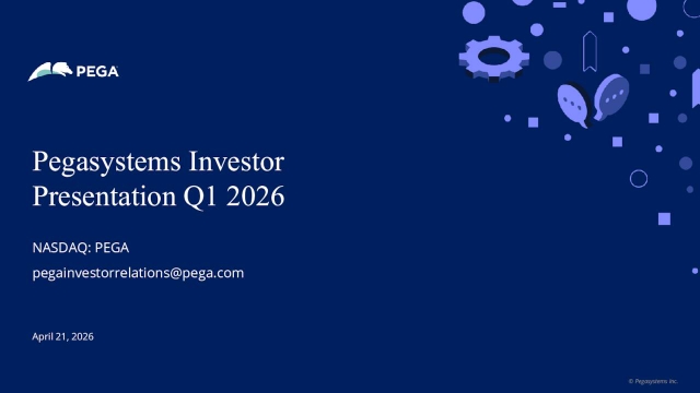 Pegasystems Inc. 2026 Q1 - Results - Earnings Call Presentation (NASDAQ ...