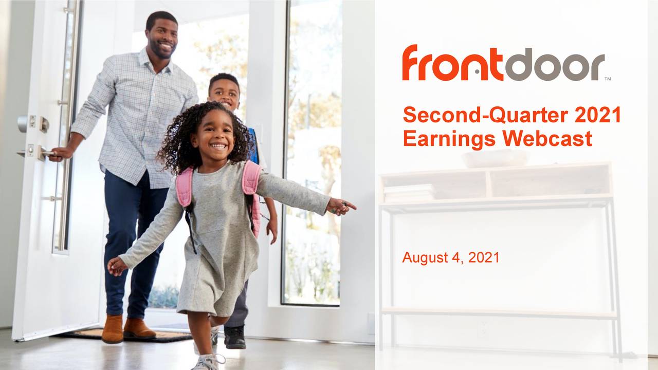 Frontdoor, Inc. 2021 Q2 - Results - Earnings Call Presentation (NASDAQ ...