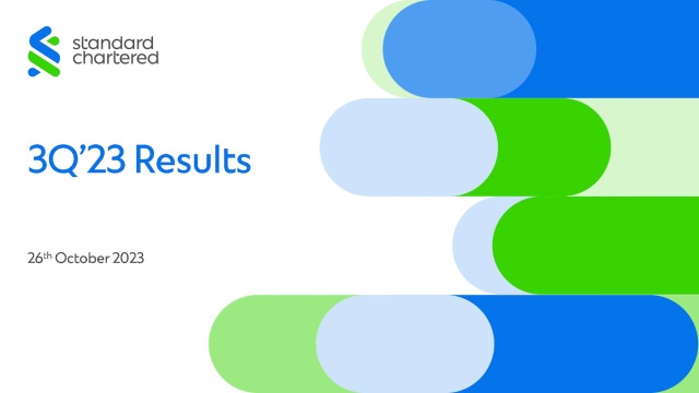 Standard Chartered PLC 2023 Q3 - Results - Earnings Call Presentation ...