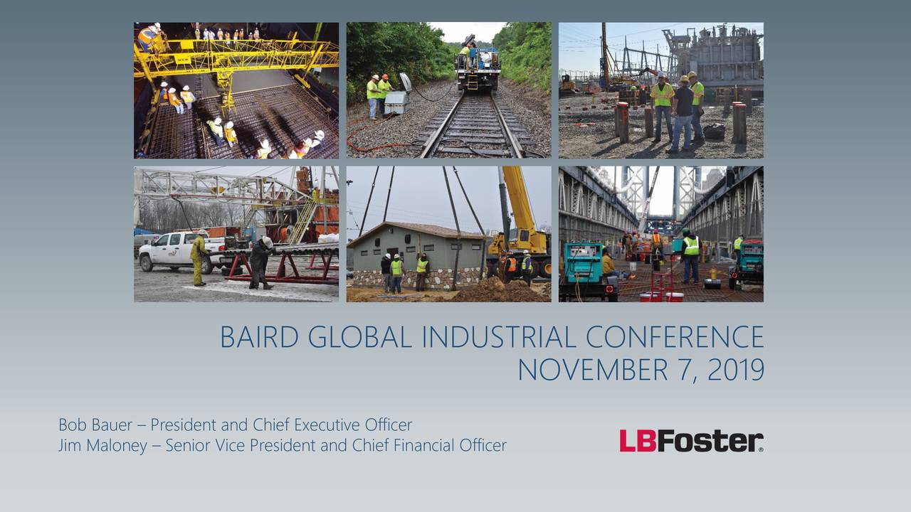 L.B. Foster Company (FSTR) Presents At Baird Global Industrial