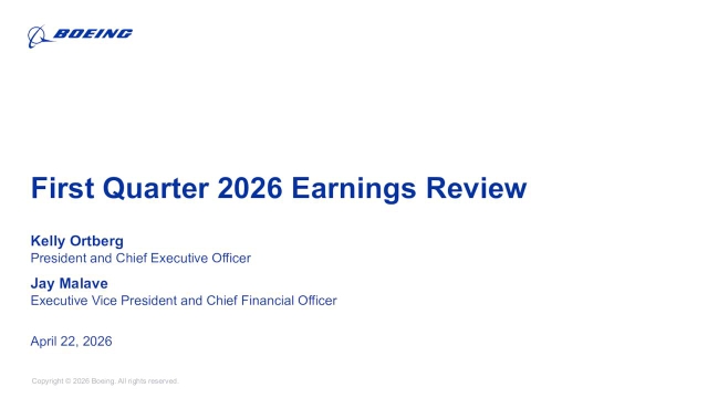 The Boeing Company 2026 Q1 - Results - Earnings Call Presentation (NYSE ...