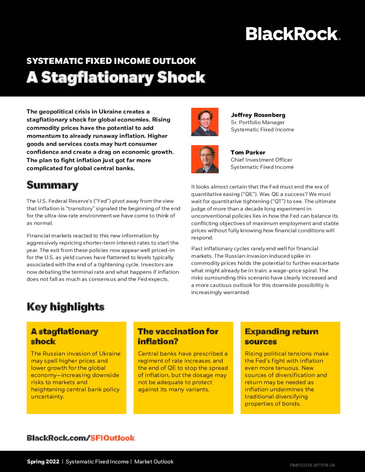 A Stagflationary Shock | Seeking Alpha