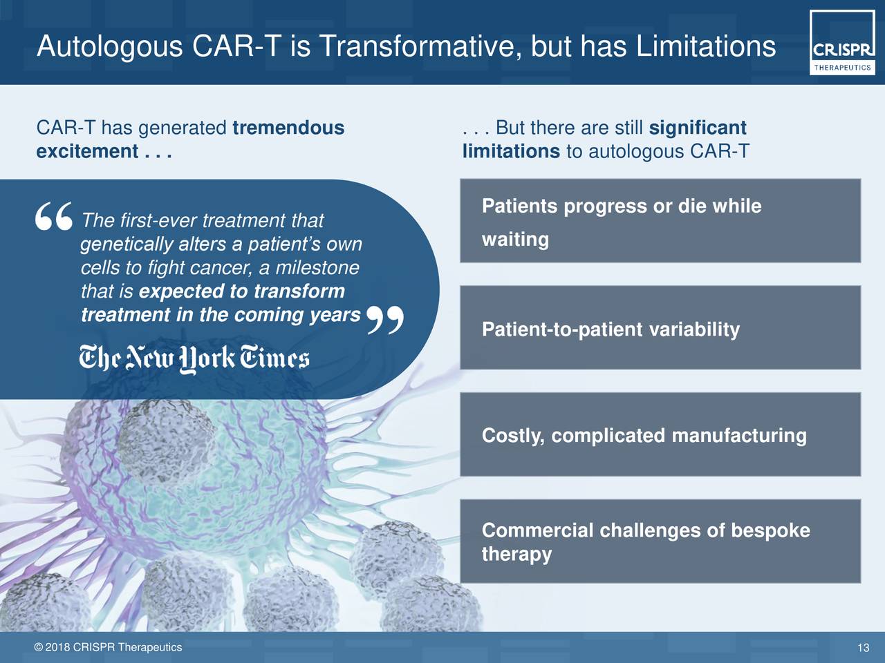 CRISPR Therapeutics (CRSP) Presents At Bank Of America Merrill Lynch ...