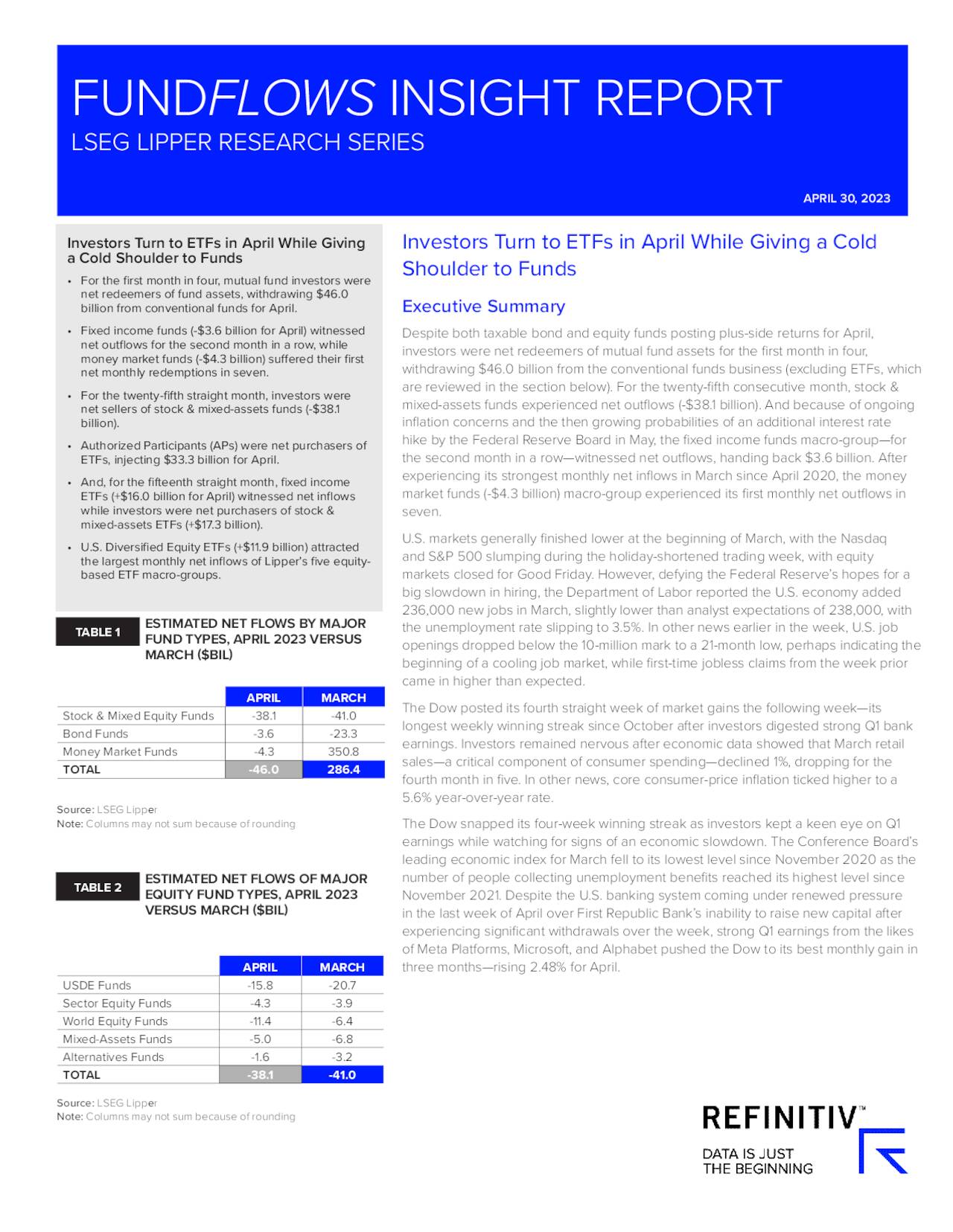 FUNDFLOWS INSIGHT REPORT