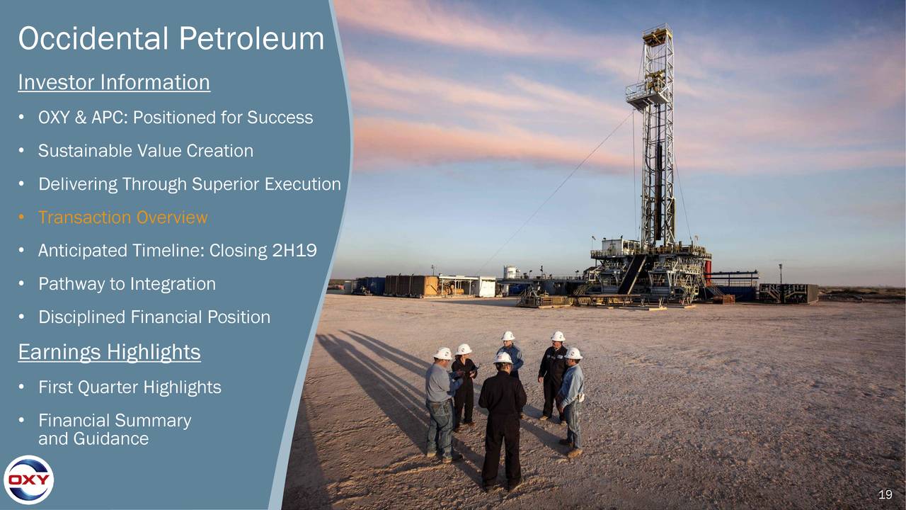 Occidental Petroleum (OXY) Investor Presentation - Slideshow (NYSE:OXY ...