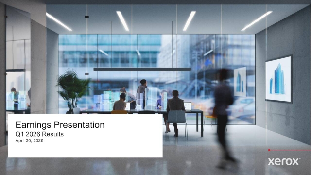 Xerox Holdings Corporation 2026 Q1 - Results - Earnings Call ...